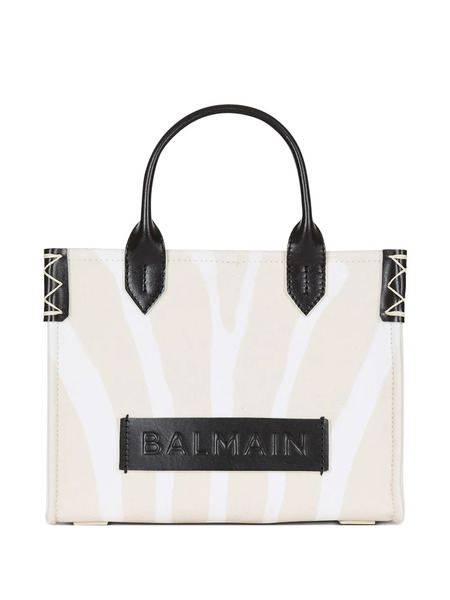  Balmain Small B-army Tote Bag - Neutrals 