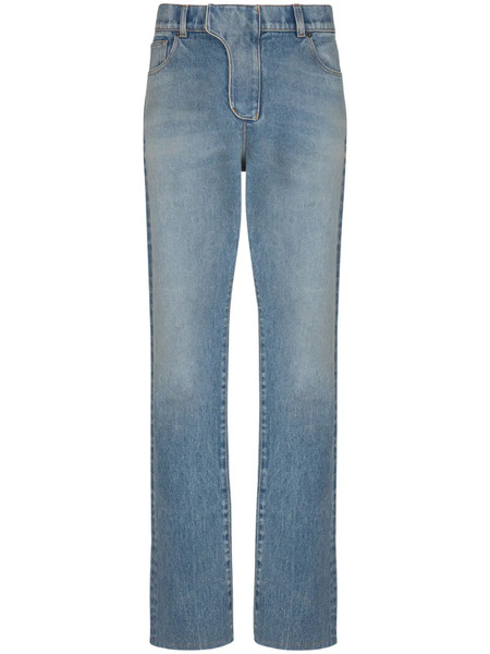  Balmain Straight-leg Jeans - Blue 