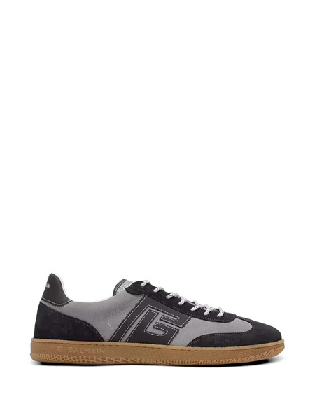  Balmain Suede Trainers - Black 