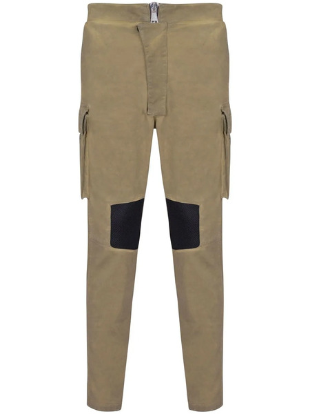  Balmain Tapered-leg Trousers - Brown 