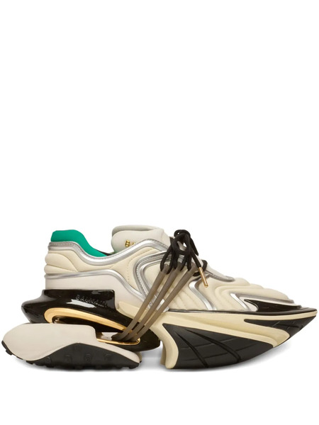  Balmain Unicorn Wave Sneakers - Neutrals 