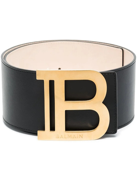  Balmain Wide Belt - Black 