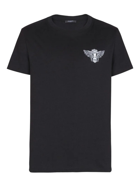  Balmain Balmain Wings-print T-shirt - Black 