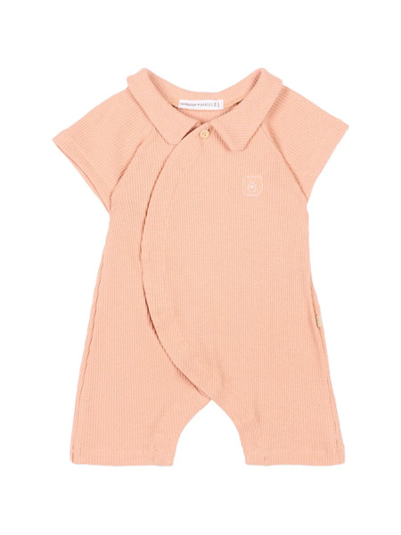  Bamboom Collared Babywear - Pink 