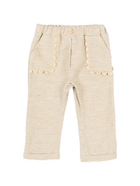  Bamboom Lace-detail Trousers - Neutrals 