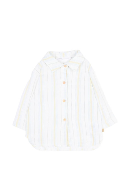  Bamboom Stripe-pattern Shirt - White 