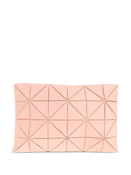  Bao Bao Issey Miyake Geometric-pattern Clutch Bag - Pink 