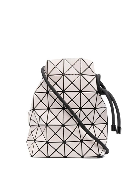  Bao Bao Issey Miyake Geometric-pattern Drawstring Shoulder Bag - Neutrals 