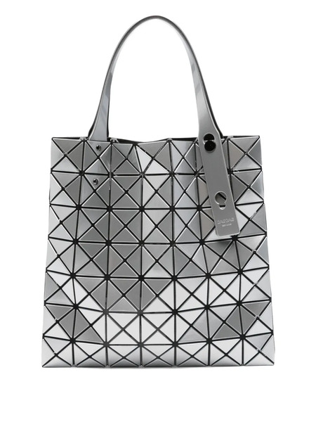  Bao Bao Issey Miyake Prism Geometric-pattern Tote Bag - Silver 