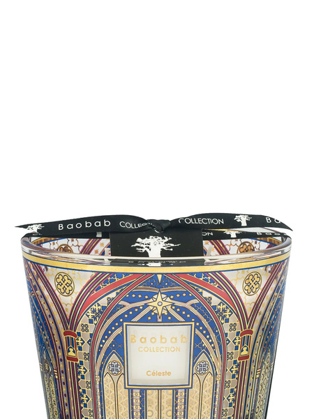  Baobab Collection Céleste Patterned Candle - Blue 