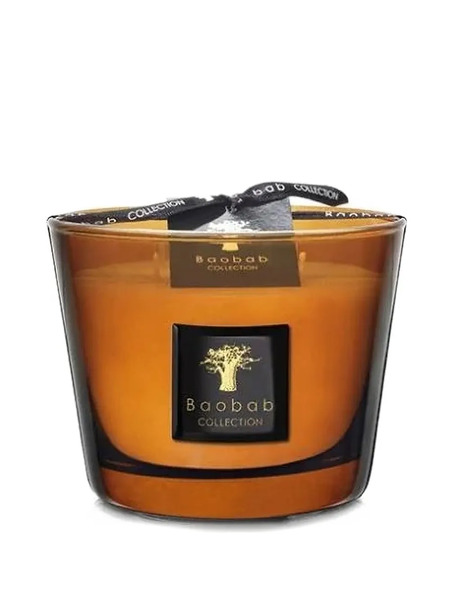  Baobab Collection Max 10 Les Prestigieuses Cuir De Russie Candles - Orange 