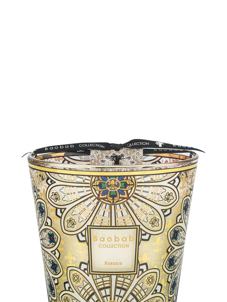  Baobab Collection Rosace Candle (16cm) - Neutrals 