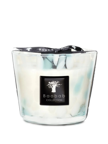  Baobab Collection Sapphire Pearls Max 10 Scented Candle (130g) - White 