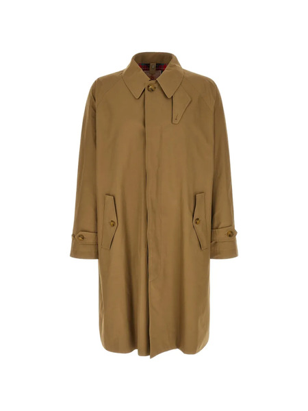  Baracuta Flap-pocket Buttoned Coat - Neutrals 