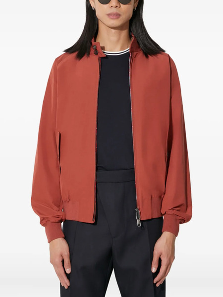  Baracuta G4 Cloth Zip-front Bomber Jacket - Red 