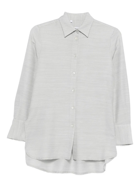  Barba Button-down Long-sleeve Shirt - Grey 