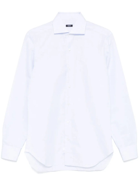  Barba Cotton Shirt - Blue 