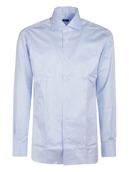  Barba Cotton Shirt - Blue 