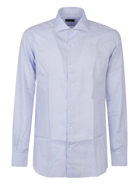  Barba Cotton Shirt - Blue 
