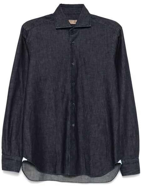  Barba Denim Shirt - Blue 