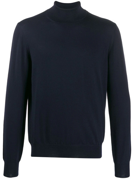  Barba Knitted Rollneck - Blue 