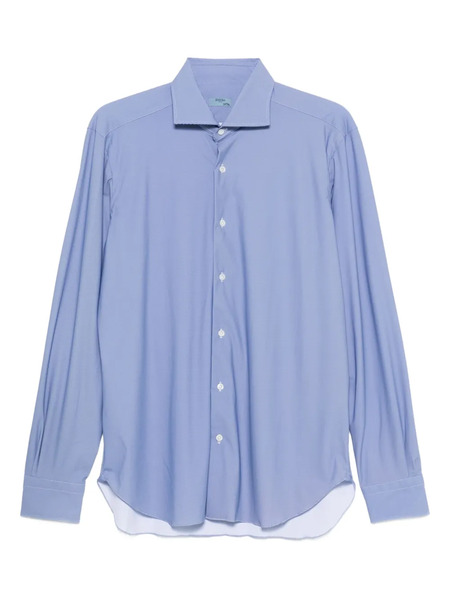  Barba Long Sleeve Shirt - Blue 