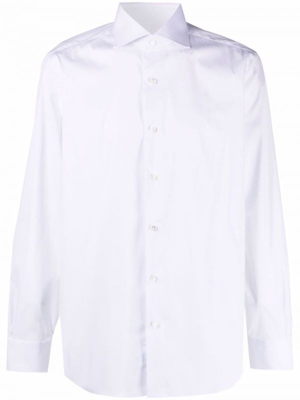  Barba Long-sleeve Shirt - White 