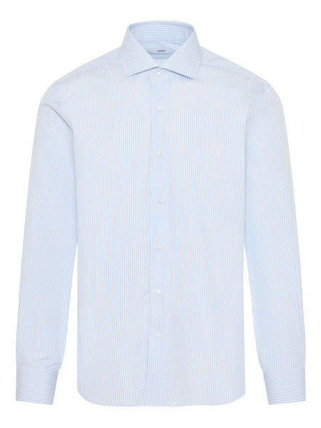  Barba Micro-stripe Shirt - Blue 