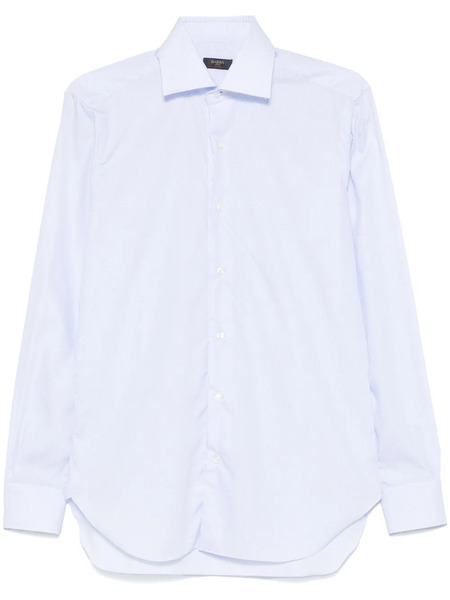  Barba Patterned Shirt - Blue 