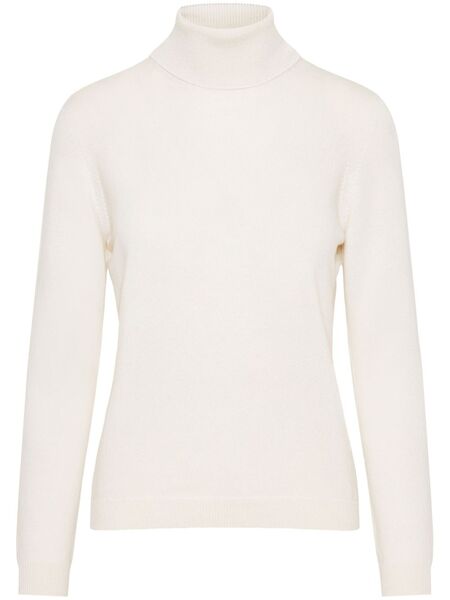  Barba Roll-neck Sweater - White 
