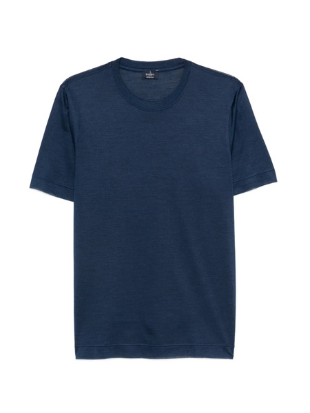  Barba Silk T-shirt - Blue 