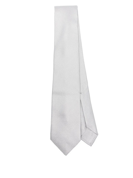  Barba Silk Tie - Grey 