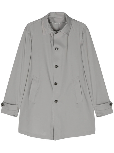  Barba Spolverino Single-breasted Coat - Grey 