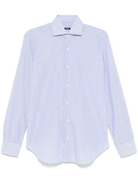  Barba Striped Shirt - Blue 