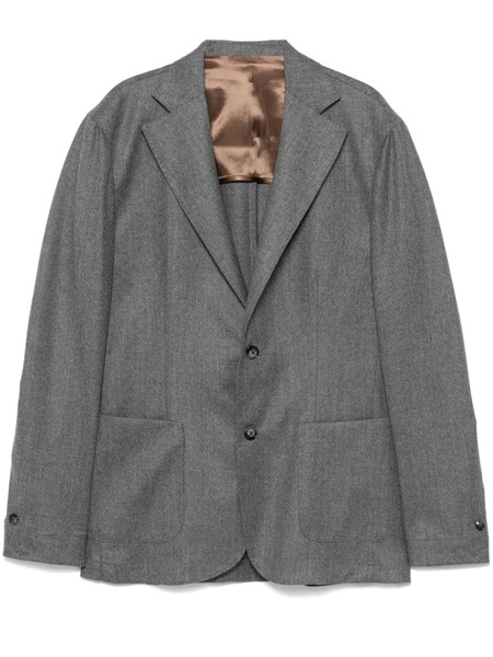  Barba Wool Blazer - Grey 