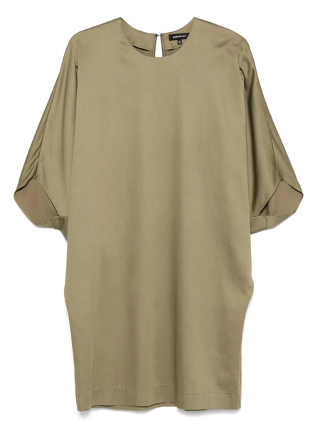  Barbara Bui Dolman-sleeves Mini Dress - Green 