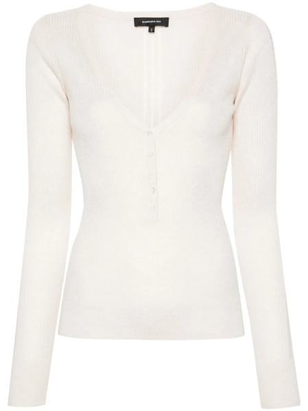  Barbara Bui Fine-knitted Top - Neutrals 