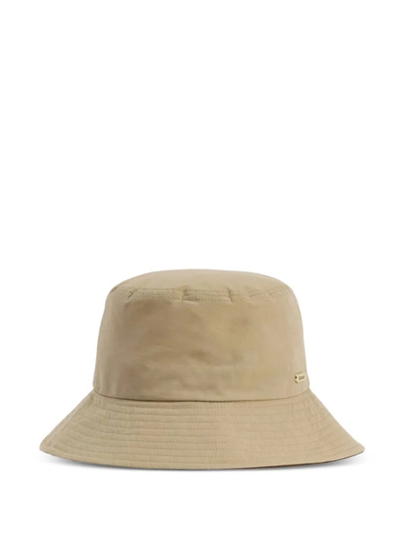  Barbour Asker Logo-plaque Bucket Hat - Neutrals 