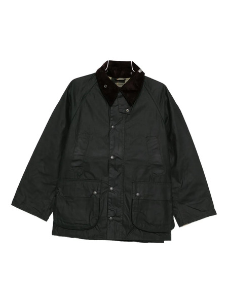  Barbour Corduroy-collar Coat - Green 