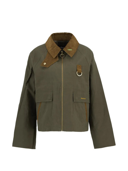  Barbour Corduroy-collar Jacket - Green 
