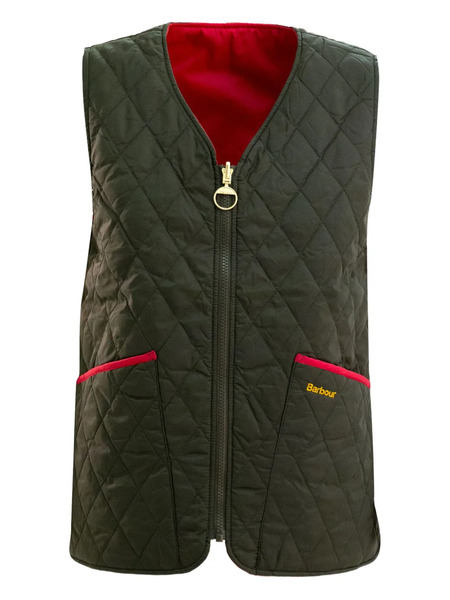  Barbour Diamond-quilting Gilet - Green 