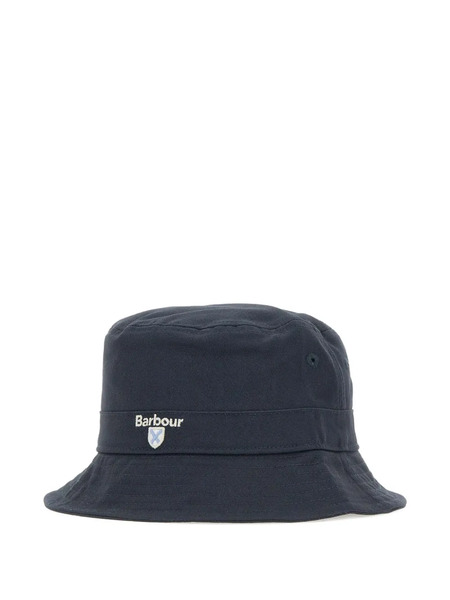  Barbour Embroidered Logo Bucket Hat - Blue 