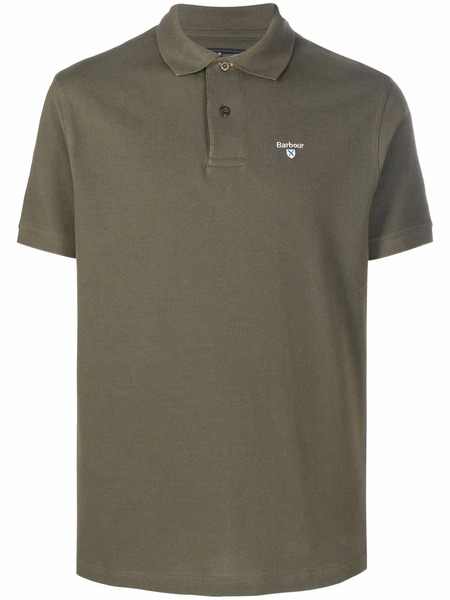  Barbour Embroidered-logo Polo Shirt - Green 