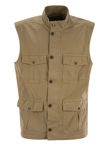  Barbour Front-pockets Waistcoat - Neutrals 