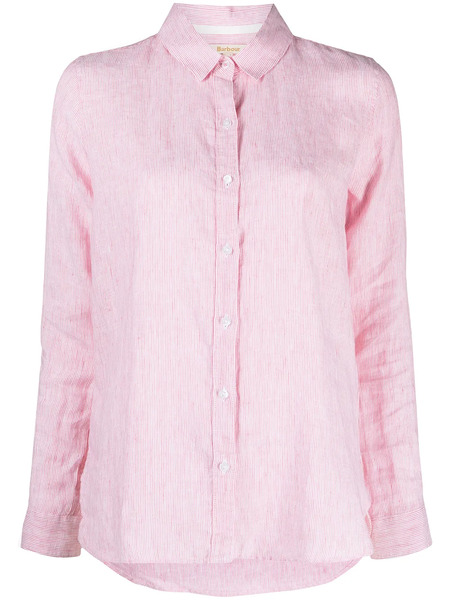  Barbour Long-sleeve Buttoned Shirt - Pink 