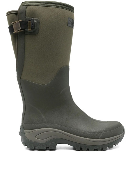  Barbour 50mm Panelled Boots - Green 