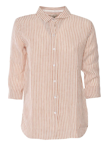  Barbour Striped Linen Shirt - Neutrals 