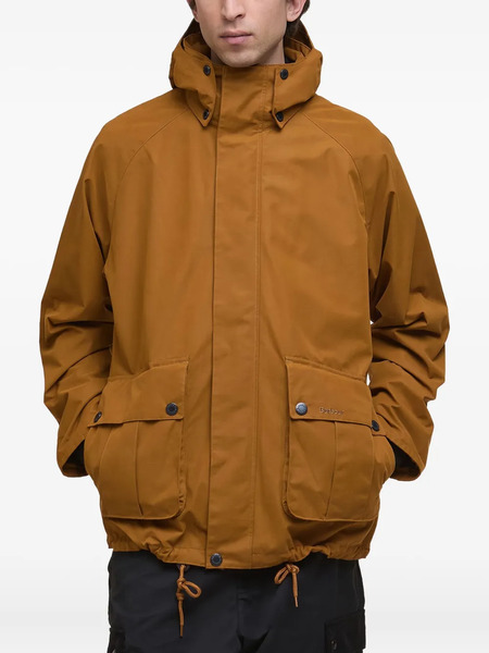  Barbour Wading Spey Hooded Jacket - Brown 