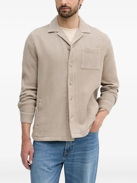 Barbour Waffle-texture Shirt - Neutrals 