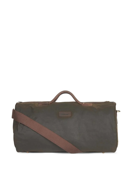  Barbour Waxed Cotton Duffle Bag - Green 
